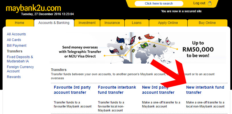 Transfer money from forex card to bank account online