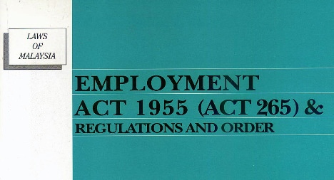 employment_act_1955 大马劳工法