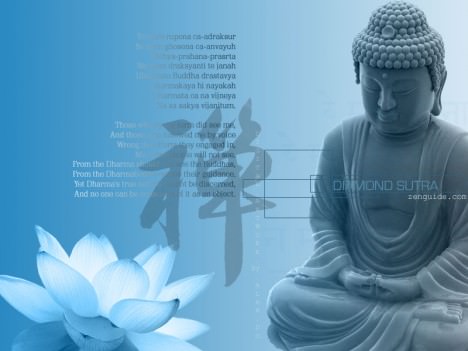 buddha_wallpaper_diamond_sutra 佛教壁纸背景 buddha wallpaper