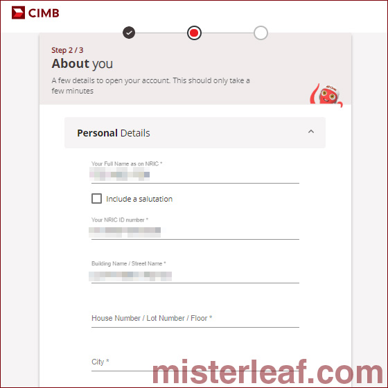 如何上网开 CIMB 银行储蓄户口 (Saving Account) | MisterLeaf
