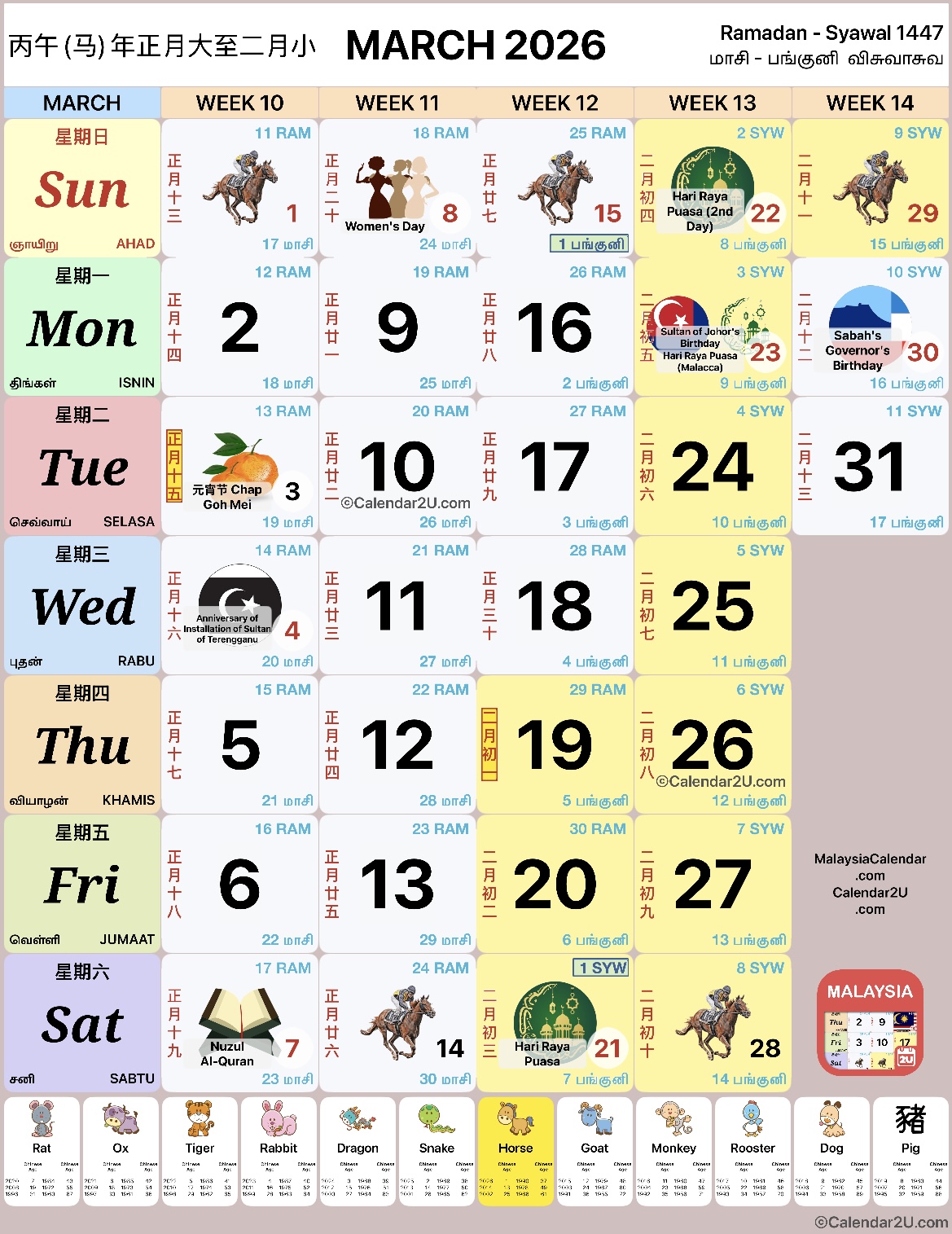 Calendar Mac 2026